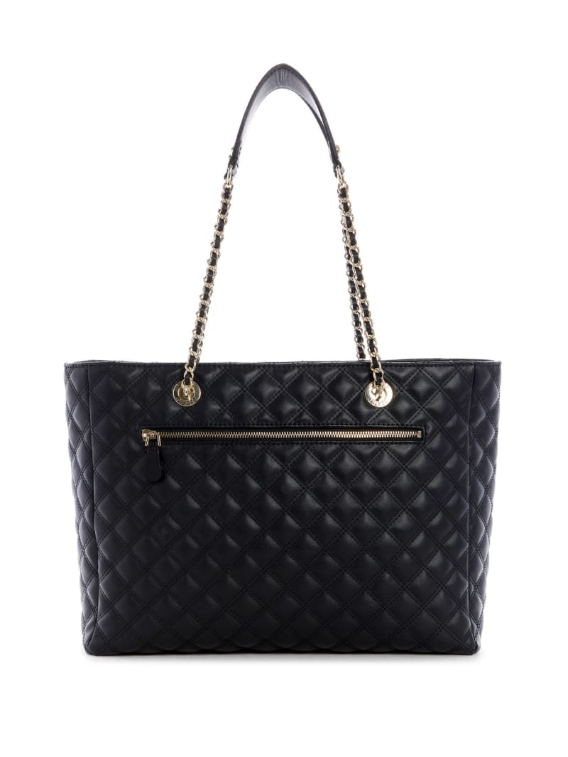 Guess Cessily Quilted Tote EV767923 BLA