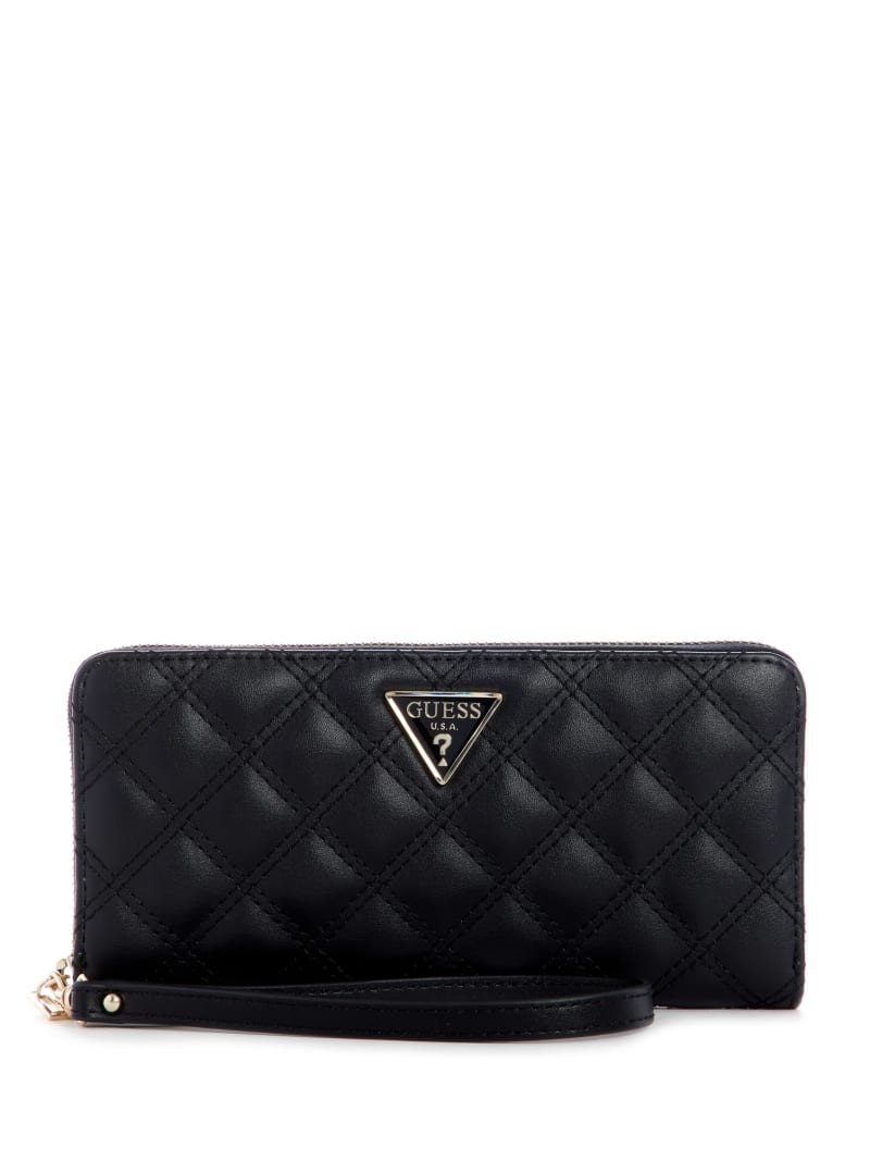 Cessily Quilted Large Zip-Around Wallet | GUESS Canada