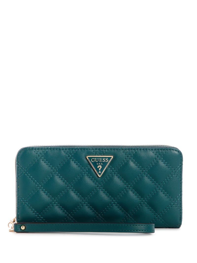 Cessily Quilted Large Zip-Around Wallet