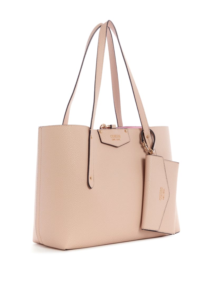  GUESS Womens Eco Brenton Tote Shoulder Bag, Almond, One Size US  : GUESS: Clothing, Shoes & Jewelry
