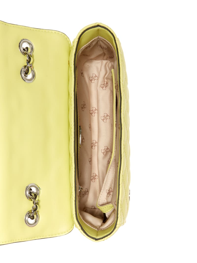 Guess Cessily Quilted Convertible Crossbody EY767921LIM