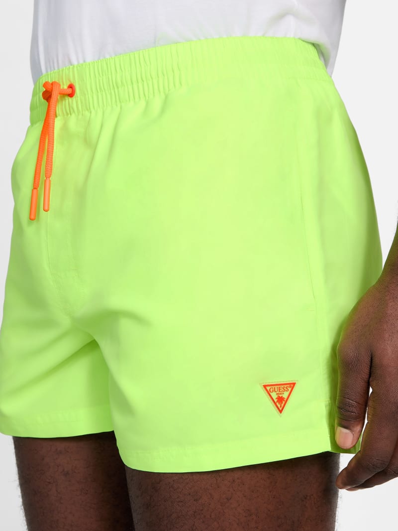Neon swim trunks hot sale