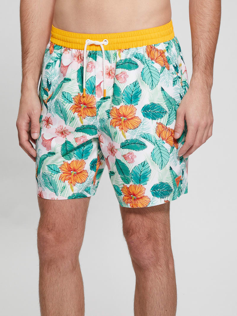 Guess swim trunks discount