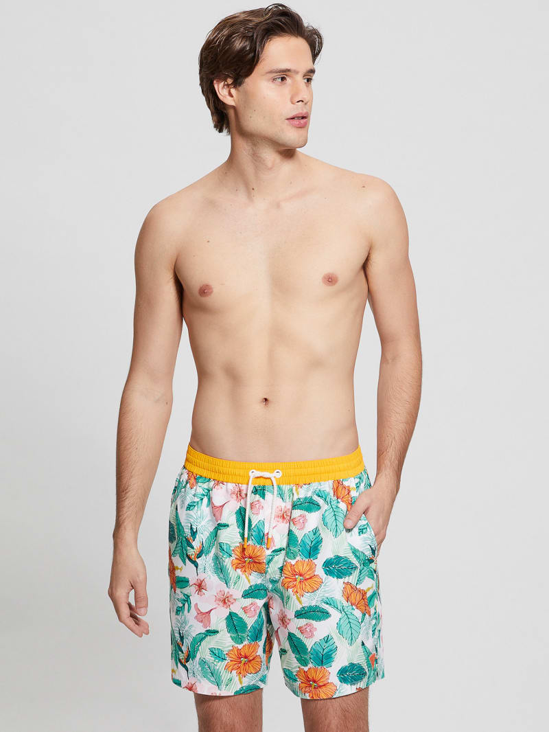 Guess swim trunks outlet