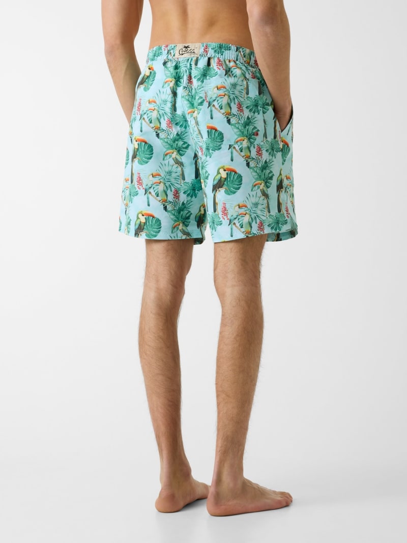 Printed swim trunks - thumbnail 3