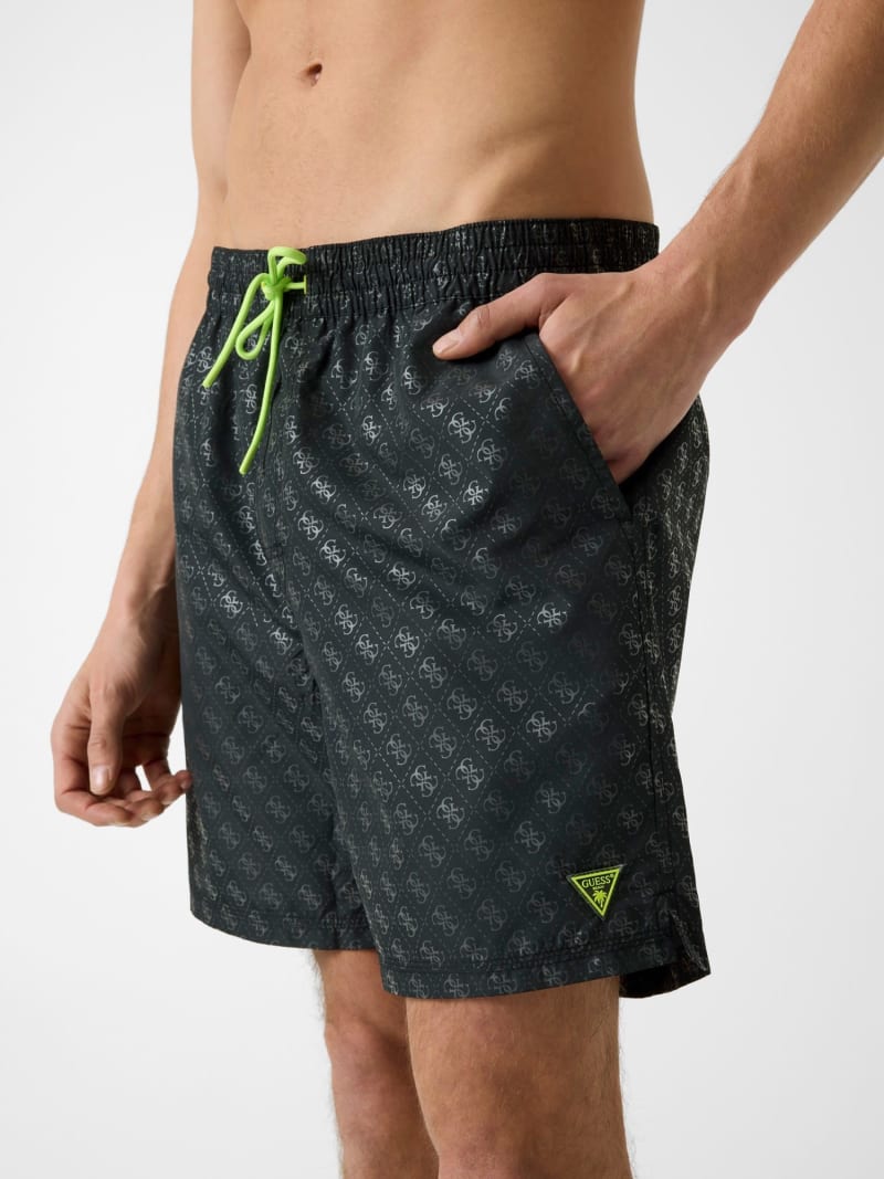 4G Logo swim trunks - thumbnail 4