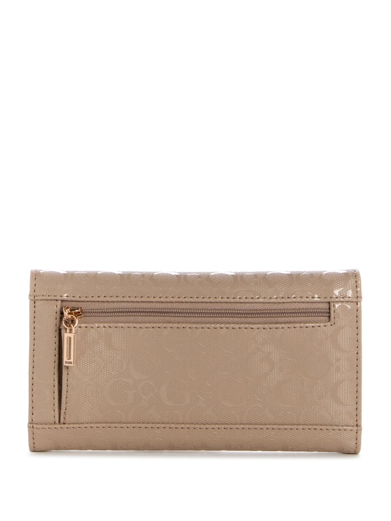 Jerica G-Shine Logo Slim Clutch | GUESS Factory