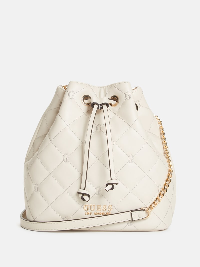 Jacus Quilted Bucket Bag GUESS Factory Ca