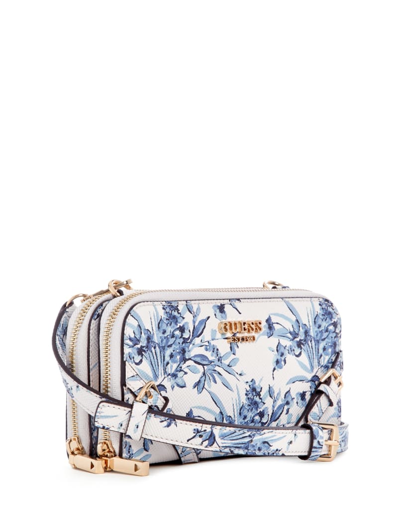 ショルダーバッグ・ポシェット Guess BARAMINA BARAMINA Flower Pattern Strap Decoration Shou Bramina Floral Crossbody Organizer | GUESS