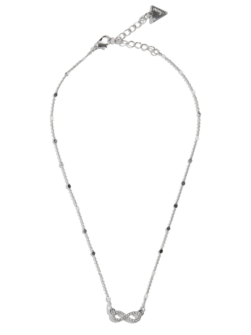 Guess infinity necklace sale