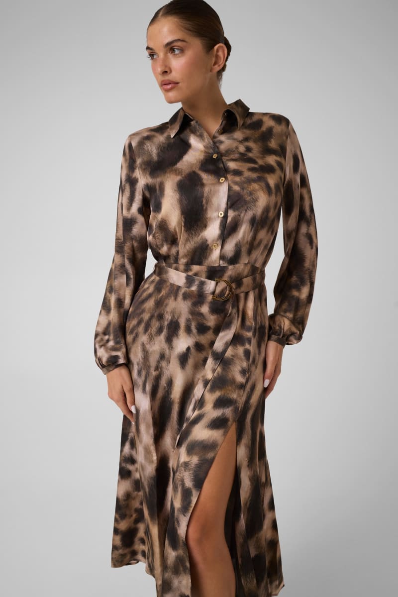 Marciano animal-print maxi dress