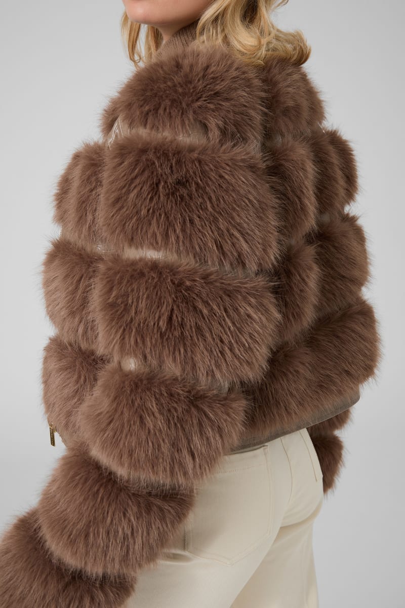 Marciano faux fur