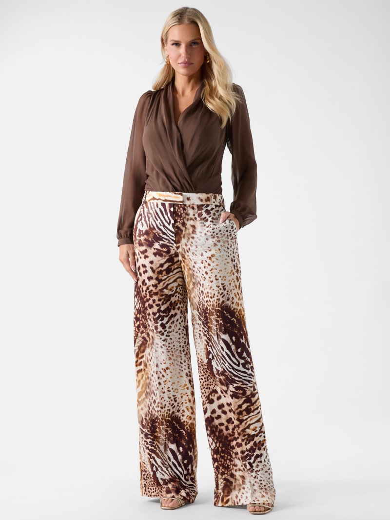 Marciano viscose printed pants
