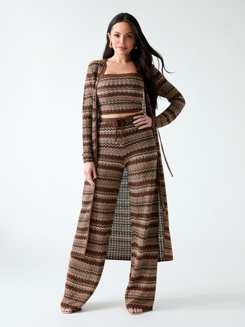 Marciano knitted lurex pants