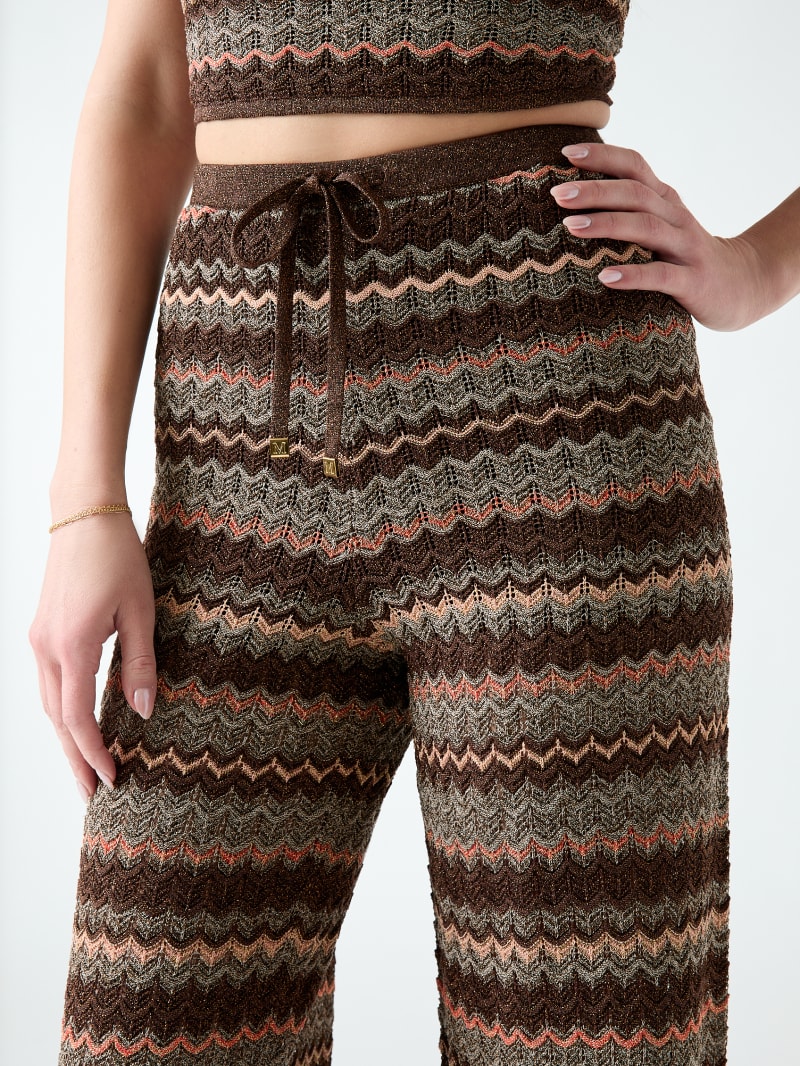 Marciano knitted lurex pants