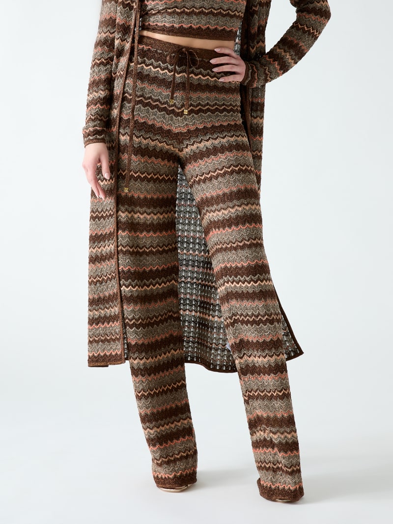 Marciano knitted lurex pants