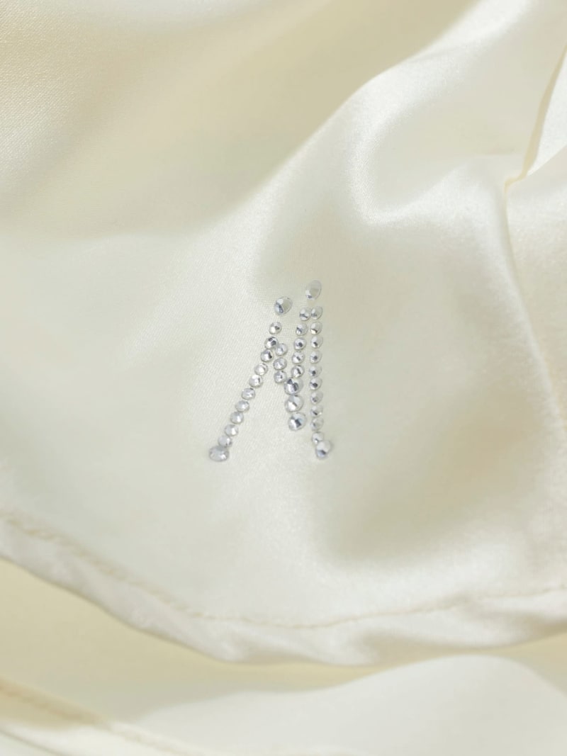 Marciano silk-blend tank top