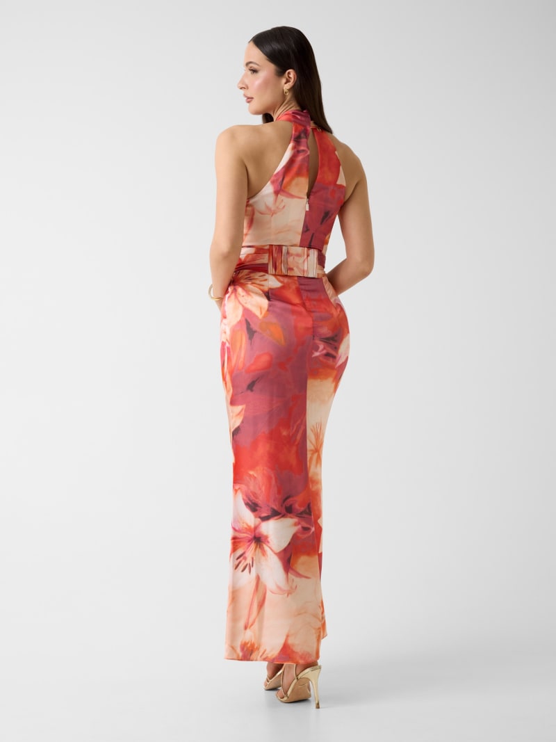 guess floral maxi dress MARCIANO BY GUESS MADELYN MAXI DRESS WONDERLAND PRINT | Online Outlet