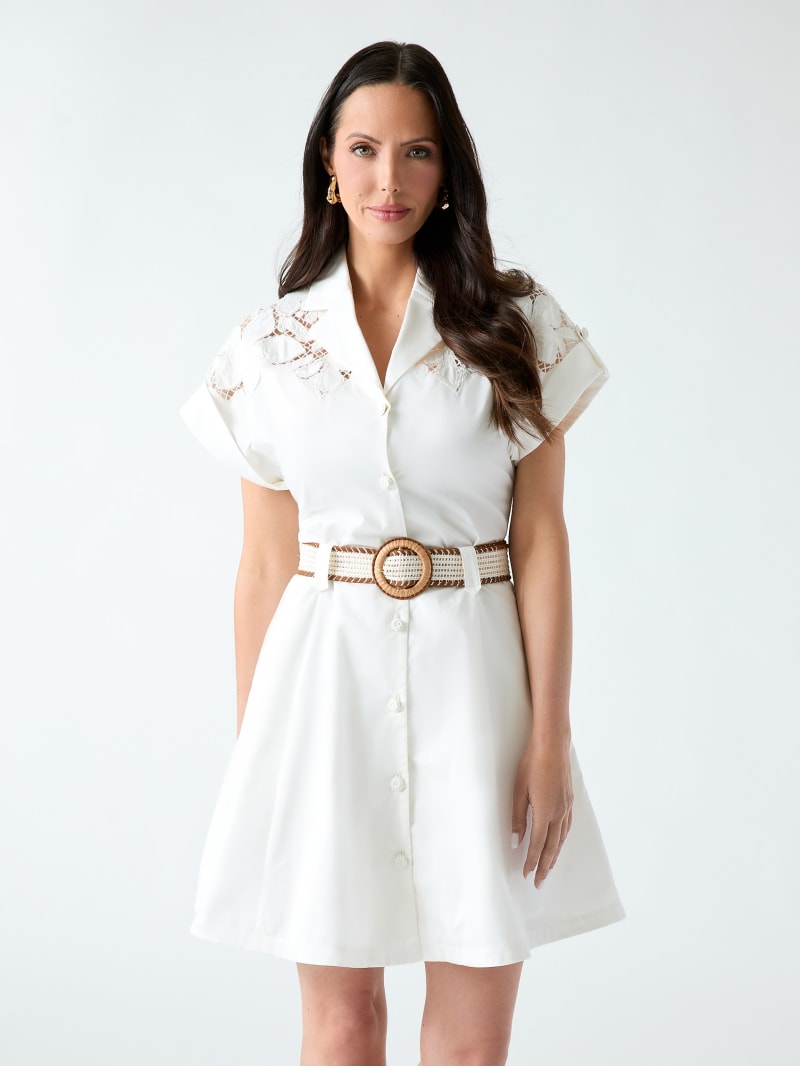 MARCIANO by GUESS® Marciano embroidered shirt dress
