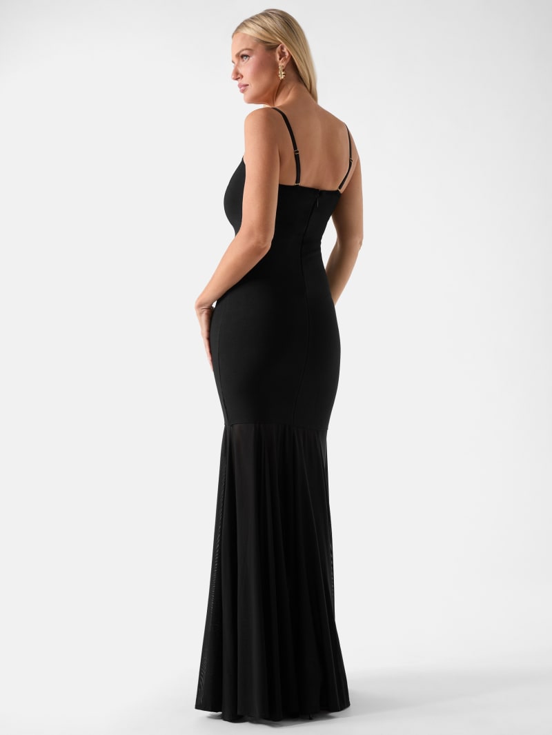 MARCIANO by GUESS® Marciano strapless mesh dress