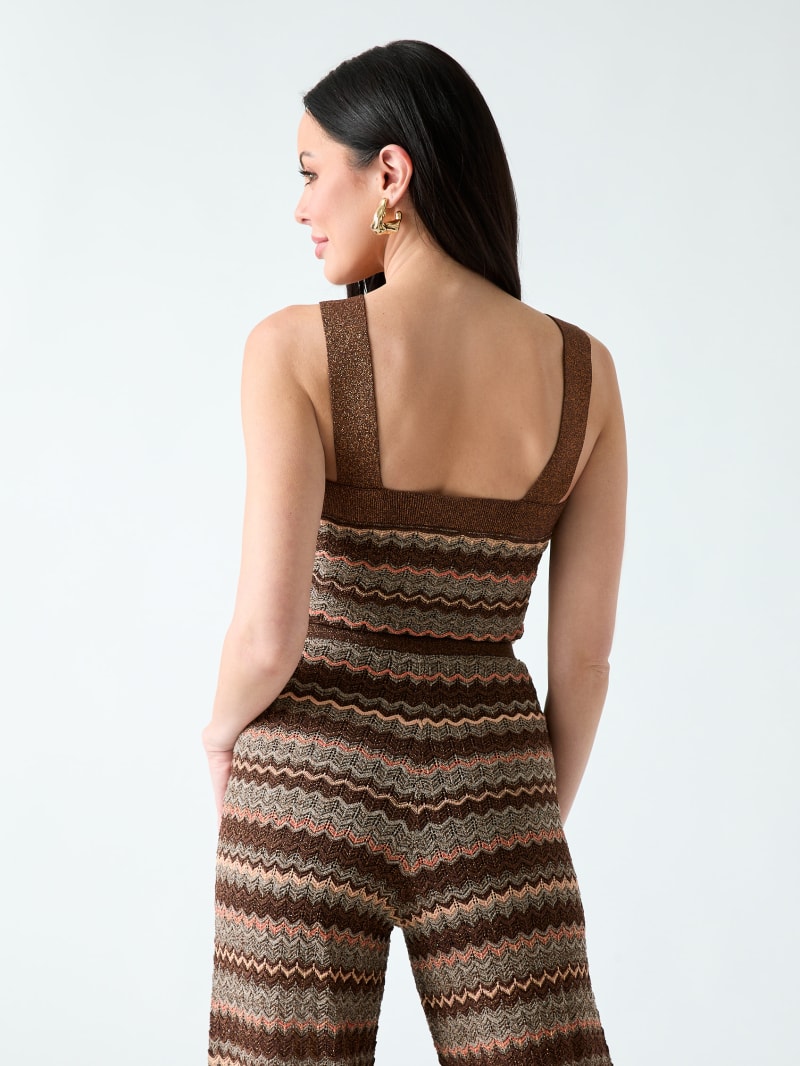 Marciano knitted lurex top