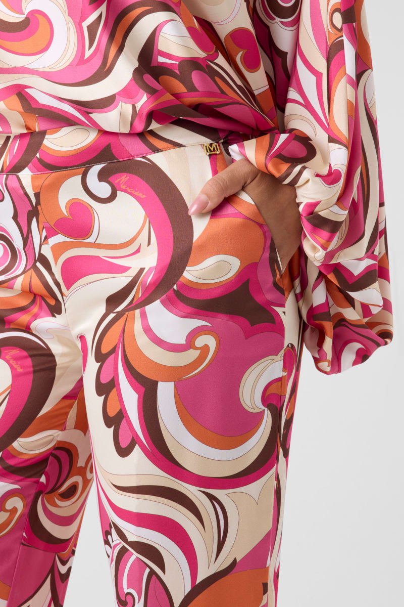 Marciano straight printed pants - thumbnail 4
