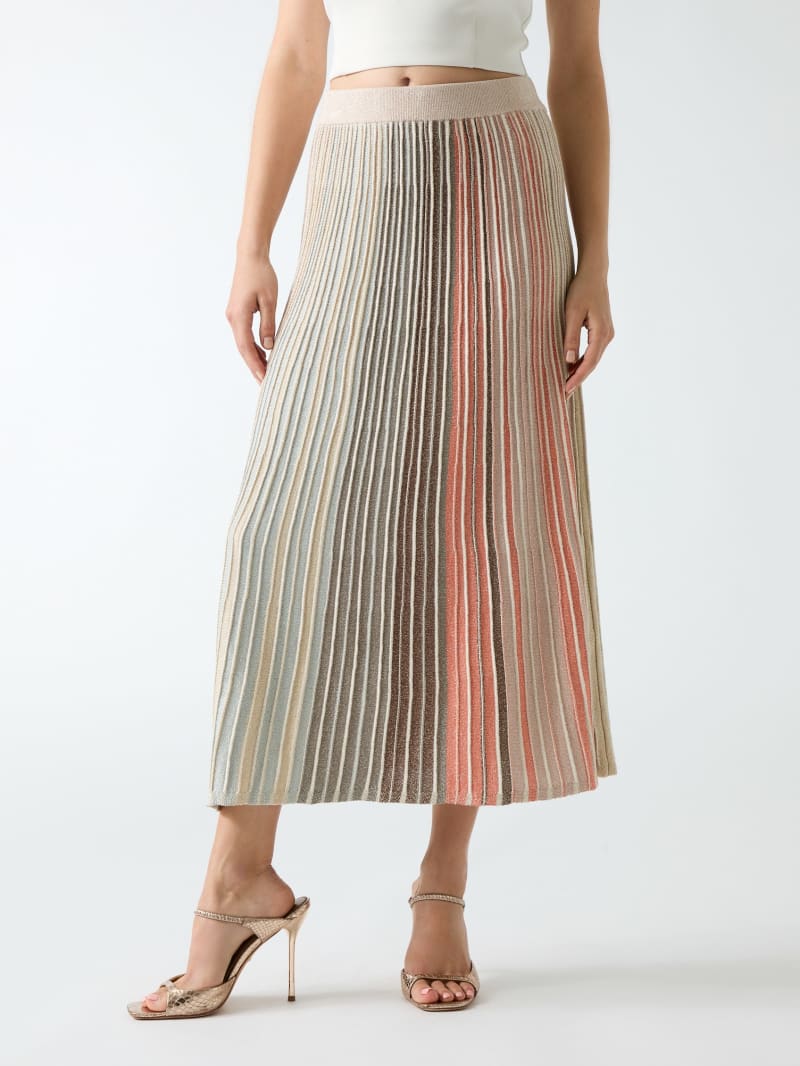 MARCIANO by GUESS® Marciano pleated maxi skirt