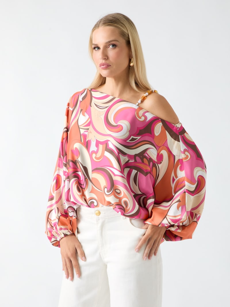 Marciano one-shoulder blouse