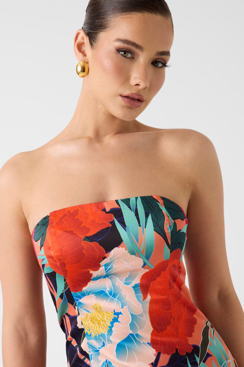 Marciano strapless maxi dress