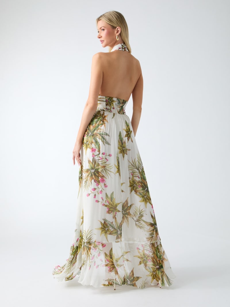 Marciano halter-neck maxi dress