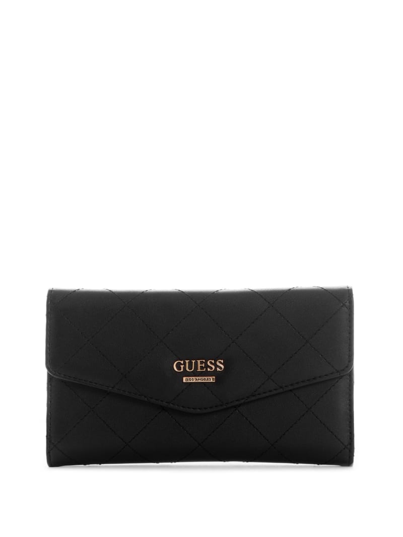 Alenna Quilted Flap Clutch GUESS Factory