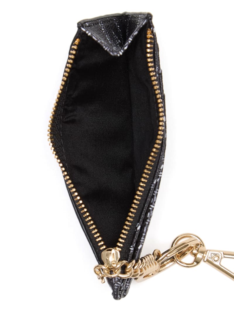 Yuna Logo Card Case Keychain | GUESS Factory