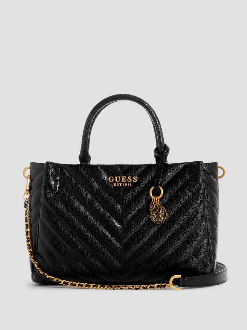 Guess society satchel clearance