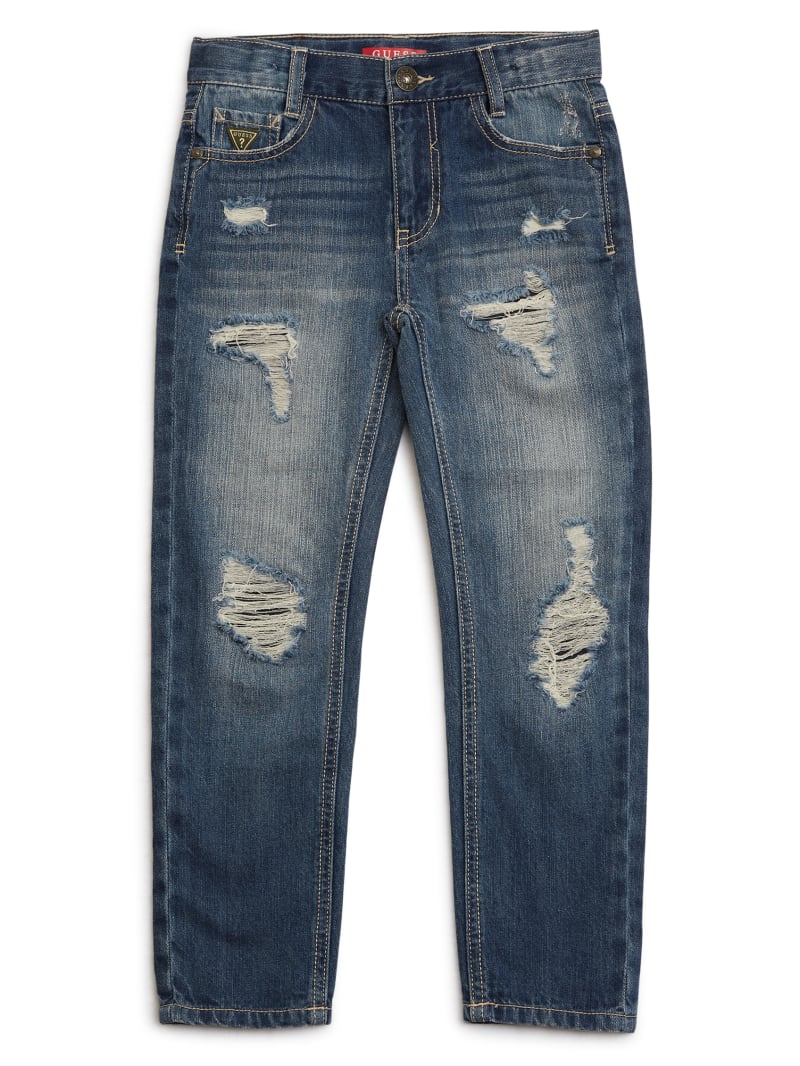 Luca Rip-and-Repair Denim Jeans (7-18)