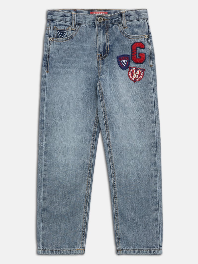 Varsity Patch Denim Jeans (2-6)