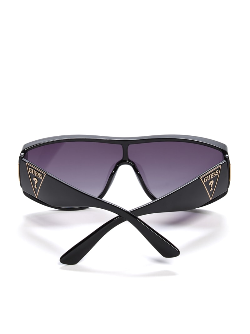Shield Triangle Logo Sunglasses | GUESS Factory