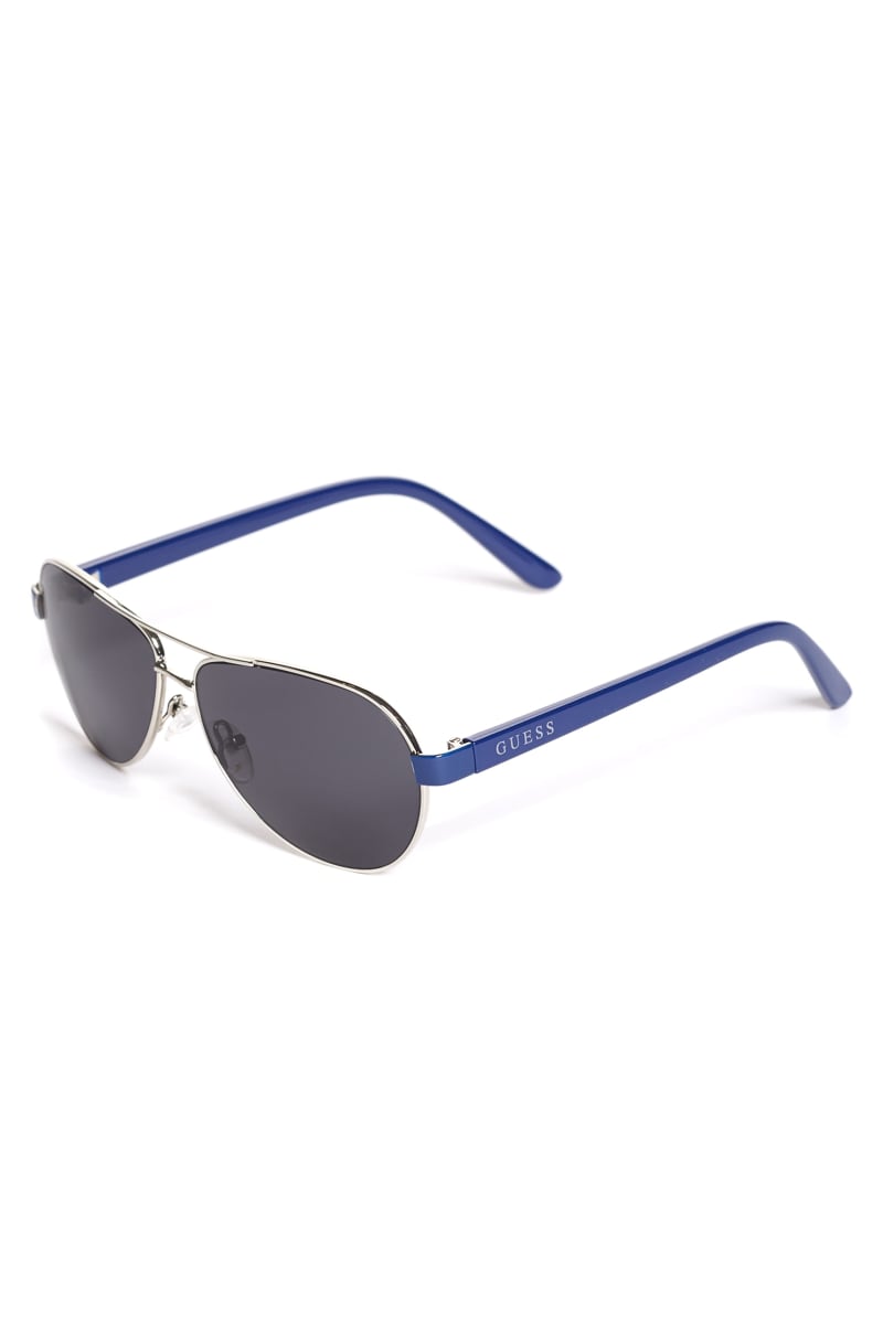 Boy's Aviator Sunglasses GUESS Factory