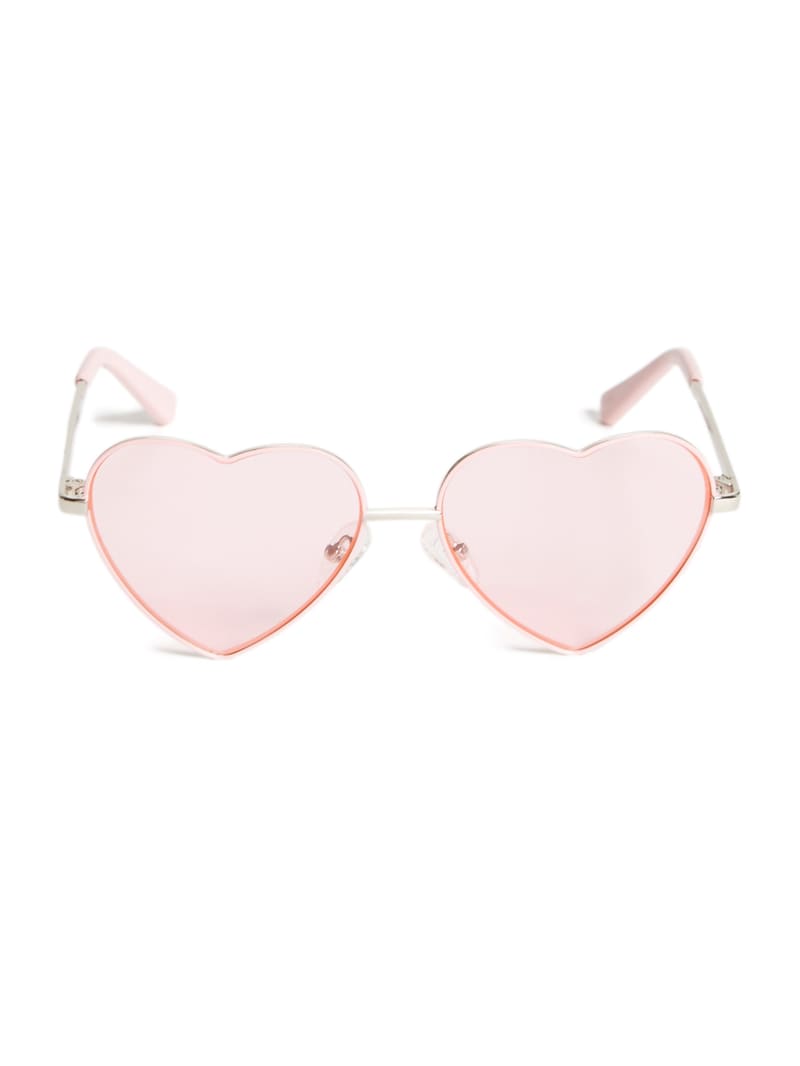 Guess heart shaped sunglasses online