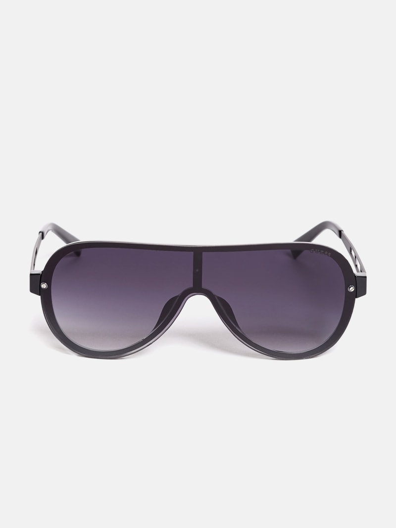 Guess black aviator sunglasses clearance
