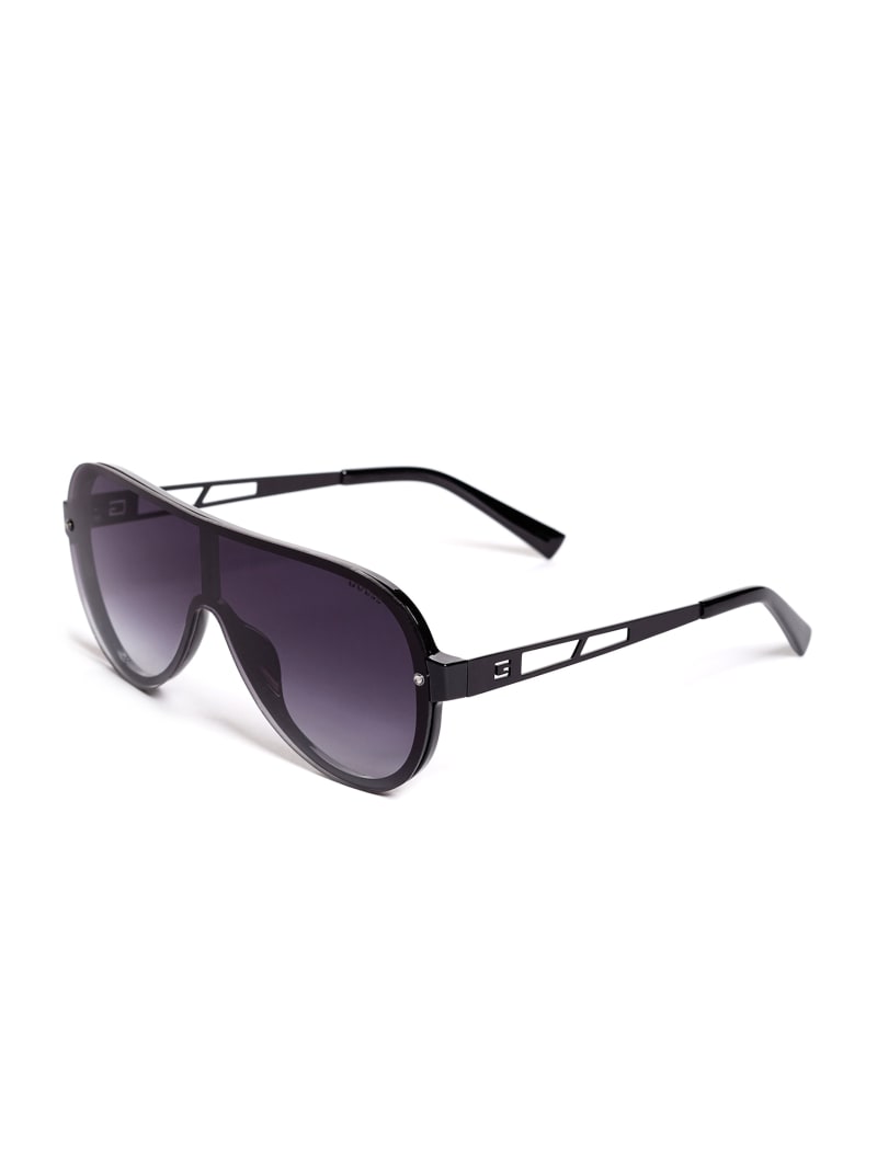 udmelding Normalt kæmpe Future Rimless Aviator Sunglasses | GUESS Factory