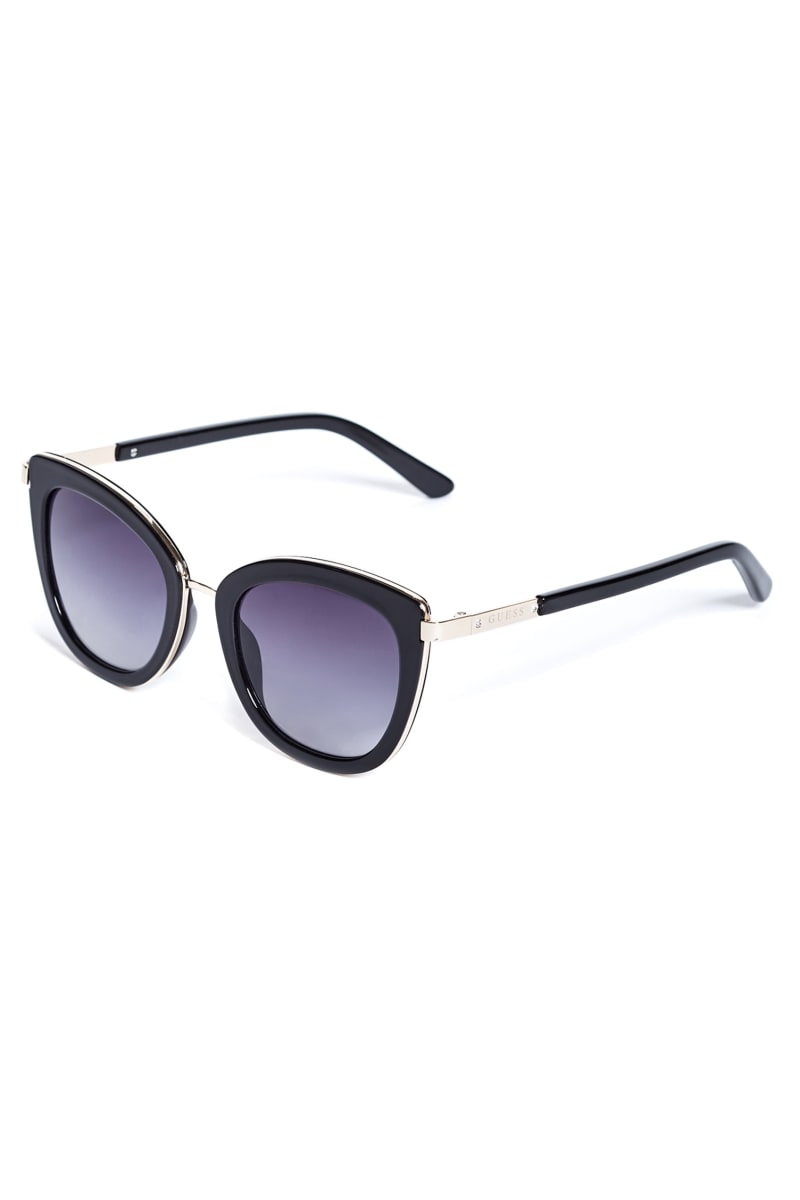 Genuine GUESS GF0296-21B-56 Womens Square Sunglasses Rhinestones WHITE NEW!! 