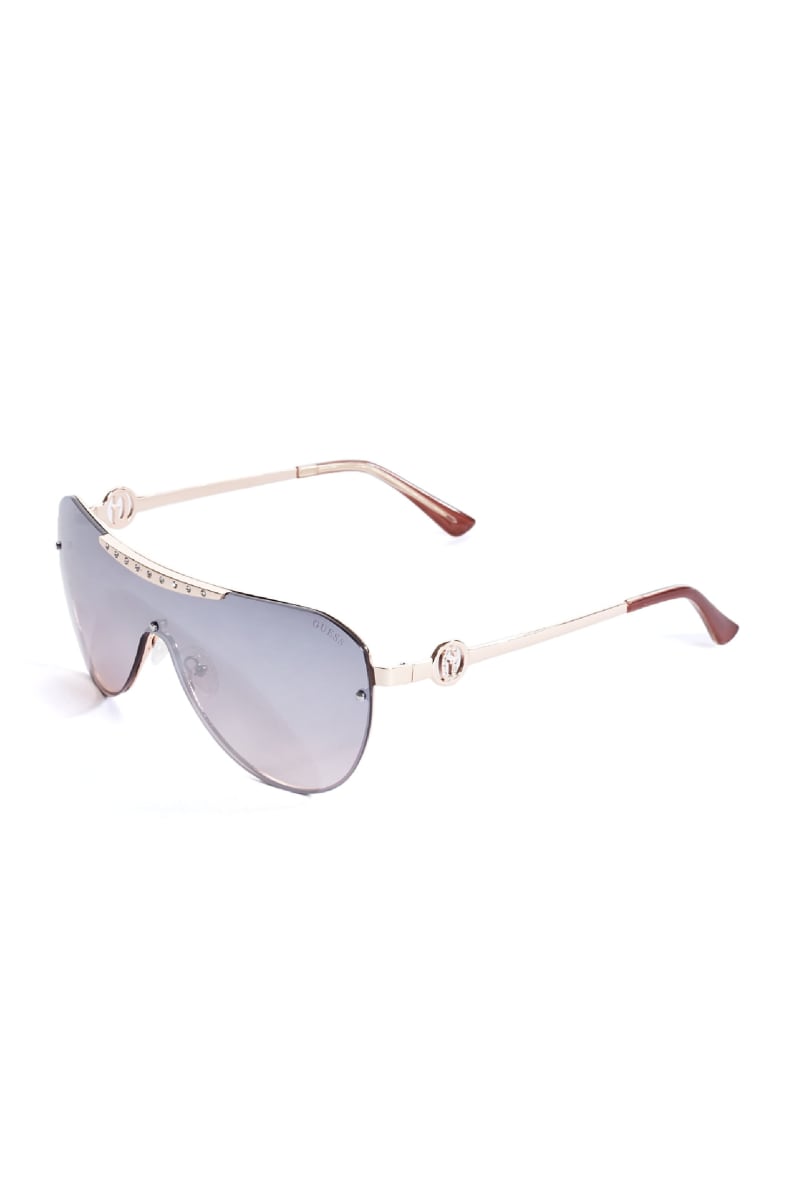Pave Shield Sunglasses