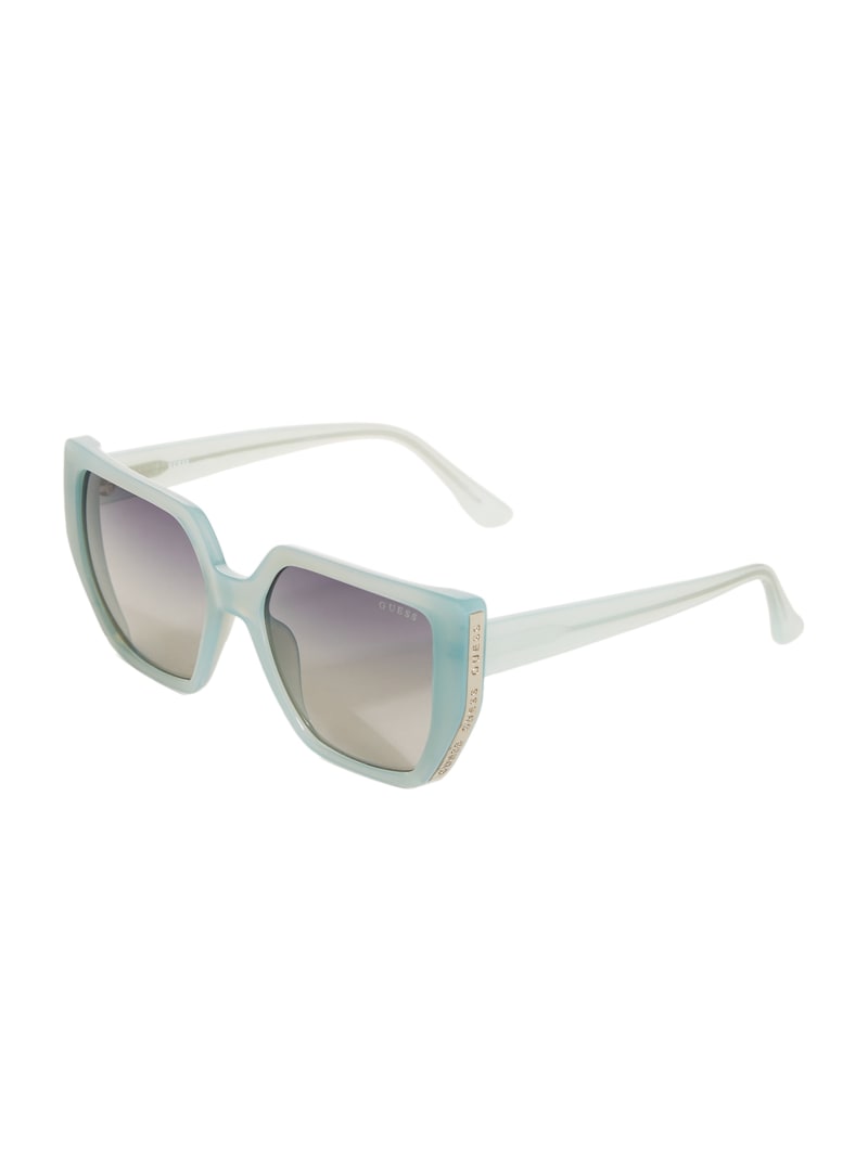 Rounded Square Plastic Sunglasses