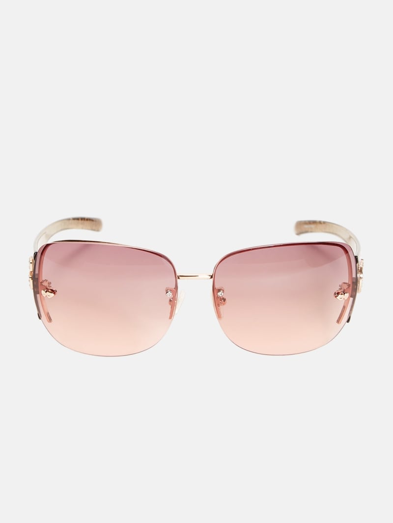 Guess rose gold sunglasses deals