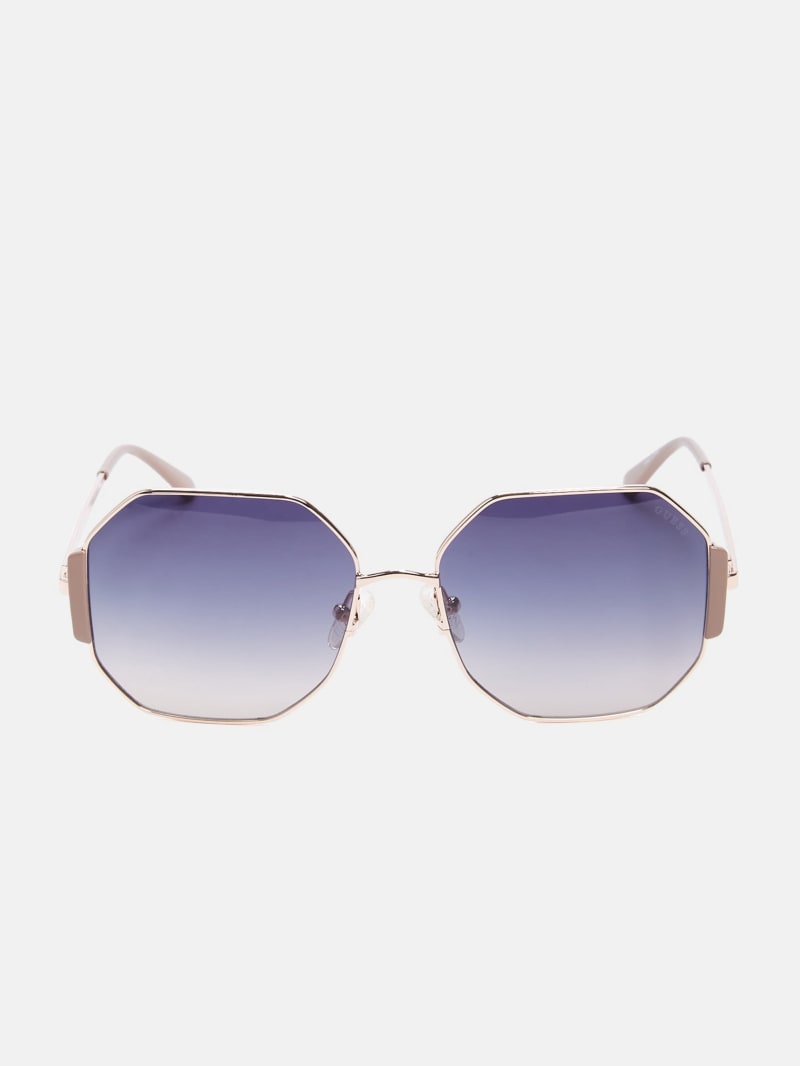 全国送料無料 Geometric Tortoiseshell Sunglasses | GUESS Factory アクセサリー