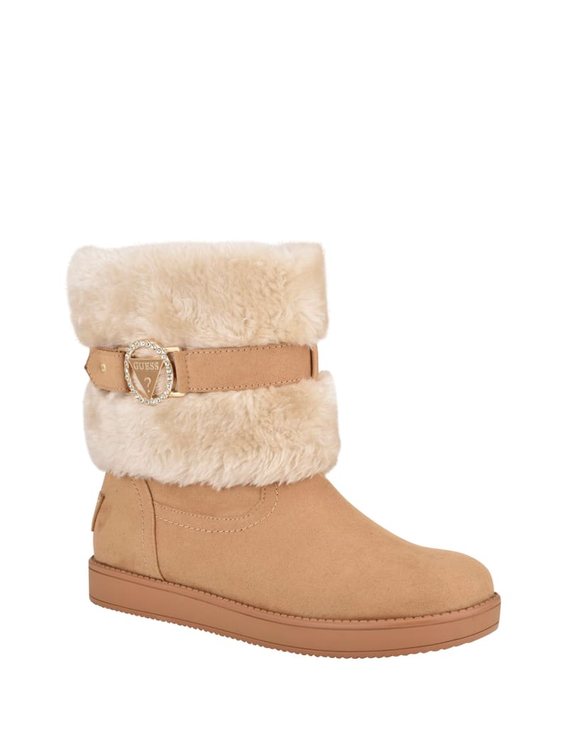 guess fluffy boots