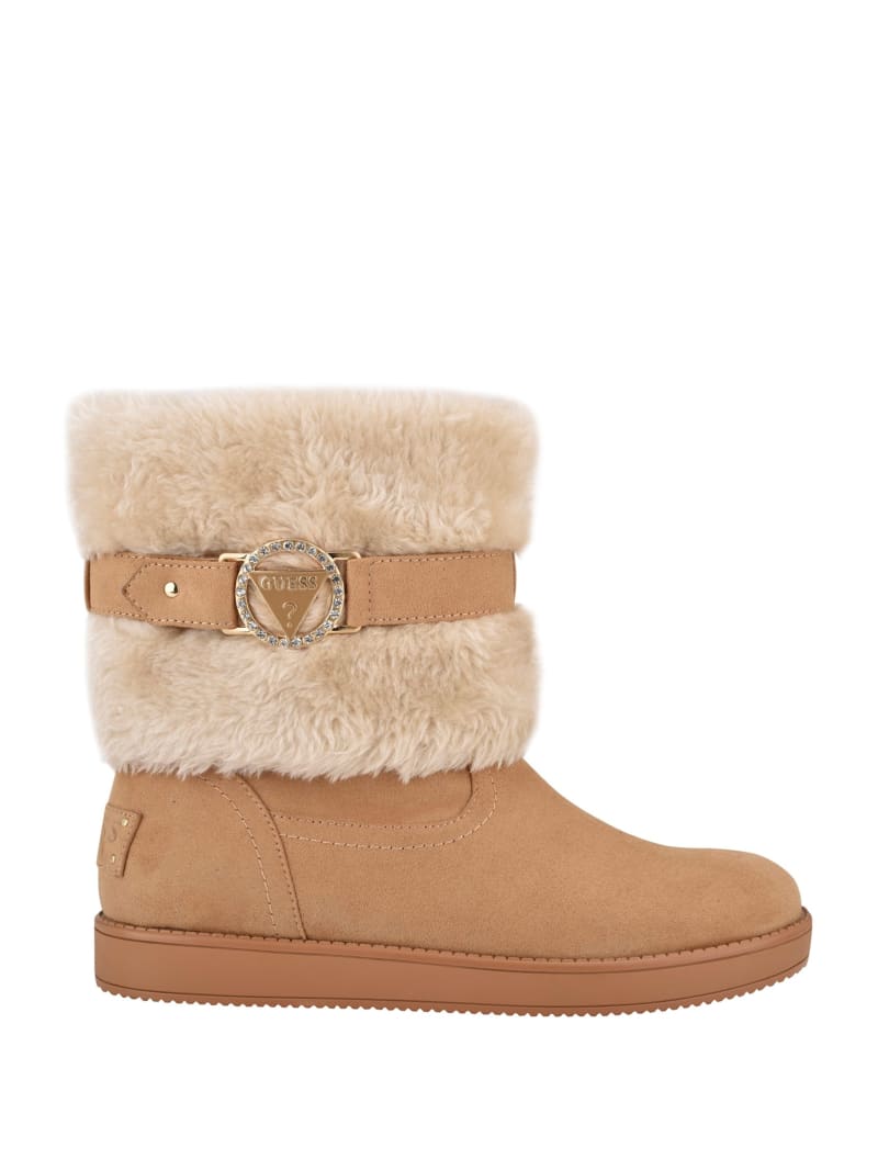 guess fur boots