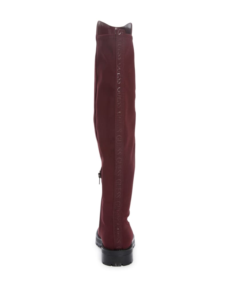 Analin Knit Panel Riding Boots