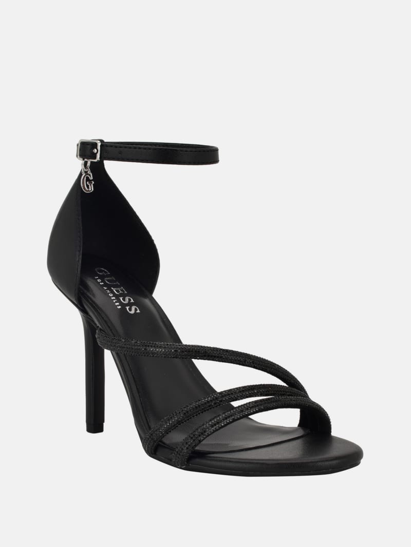 Blazes Rhinestone Strappy Heels