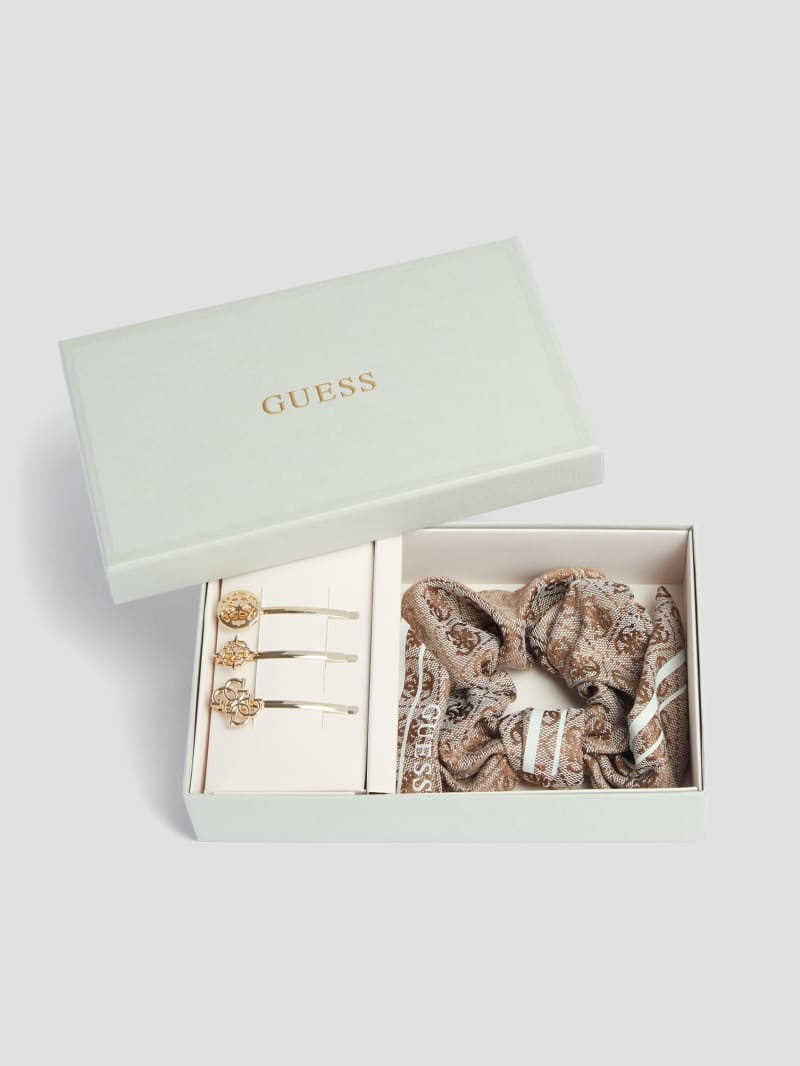 Scrunchie and Hair Pins Gift Set